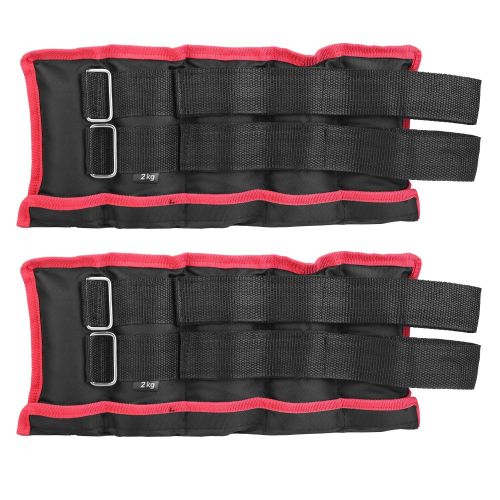 Ankle Weights Set 2.2/4.4LBS Pair Wrist Arm Ankle Weight with Iron Sandbags Fillings Ankle Weights Set 2.2/4.4LBS Pair Wrist Arm Ankle Weight with Iron Sandbags Fillings